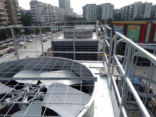 圓形冷卻塔腐蝕原因分析,圓形冷卻塔圖片
